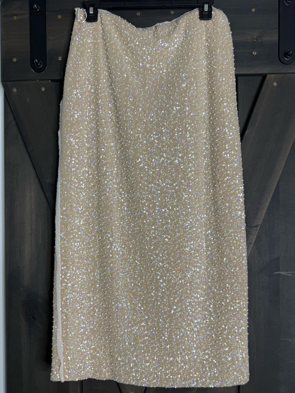 ZW COLLECTION SEQUIN PENCIL SKIRT